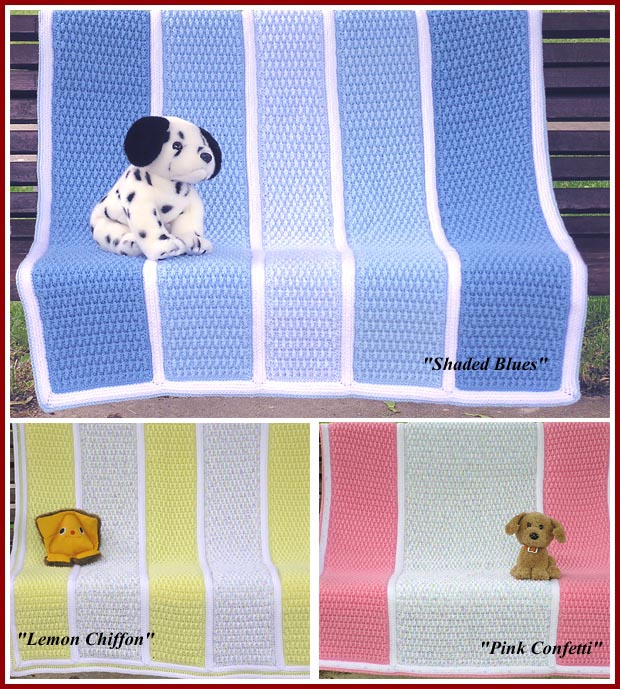 Quick and Cozy Comfy Textures afghans