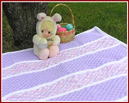 Easter Basket Baby Afghan