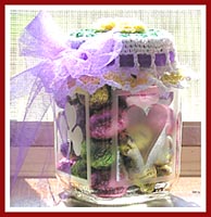 Friendship Quilt Jar Topper