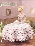 Annies Fashion Doll Crochet Club: Daisy tablecloth