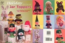 Annies Attic Holiday Jar Toppers