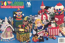 Annie's Attic Toyland Tissue Covers