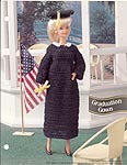 Annies Fashion Doll Crochet Club: Graduation Gown