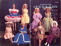 Annie's Attic Fashion Doll Quick & Easy.