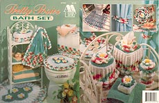 Annie's Attic Pretty Posies Bath Set