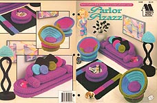 Fashion Doll Home Decor Crochet Collectors Guild: Parlor Pizazz