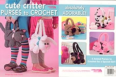 Leisure Arts Cute Critter Purses to Crochet