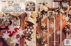 Leisure Arts Lacy Snowflakes