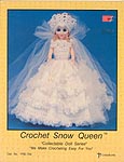 Crochet Snow Queen - Crocheted 15 inch Doll by Td creations