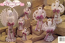 Annie's Attic Crochet Sweetheart Angels