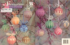 Annies's Attic Springtime Satin Balls