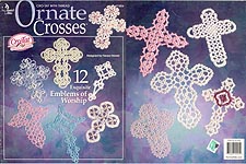 Annie's Attic Cro-Tat with Thread: Ornate Crosses