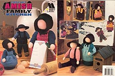 Annie's Attic Crochet Amish Family Kitchen