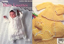 Leisure Arts Baby Layettes to Knit and Crochet, Book 2