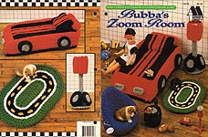 Annie's Attic Fashion Doll Home Decor Crochet Collectors Guild: BUBBA'S ZOOM ROOM