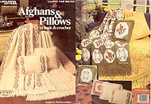 Leisure Arts Afghans & Pillows to Knit and Crochet