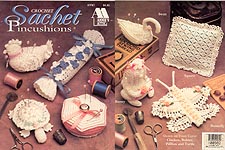 Annie's Attic Crochet Sachet Pincushions