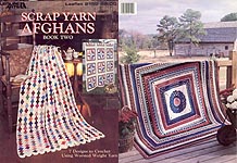 Leisure Arts Scrap Yarn Afghans, Book Two