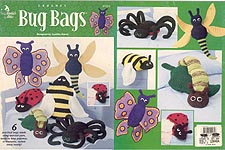 Annie's Attic Crocheted Bug Bags