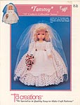 Tammy bride dress for 14 inch Katie doll