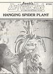 Annie's Attic Hanging Gardens: Spider Plant (original black & white version)