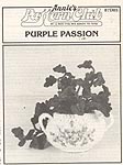 Annie's Attic Hanging Gardens: Purple Passion (b/w)