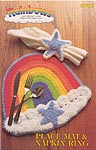 Rainbows: Place Mat & Napking Ring