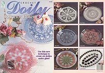 HWB Crochet Doily Collector Plates