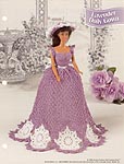 Annie's Fashion Doll Crochet Club: Lavender Doily Gown