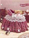 Annies Fashion Doll Crochet Club: Bassinet