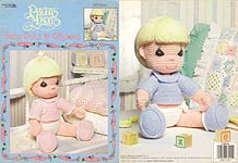 LA Precious Moments Baby Dolls & Afghans to Crochet