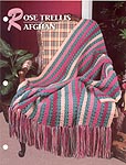 Annie's Crochet Quilt and Afghan Club Rose Trellis Afghan