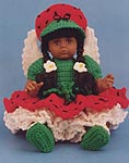 Td Creations Watermellon Blossom, 19" June Angel, Crafter's Collectible Series