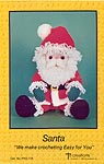 Td creations Yarn Hair Doll Santa