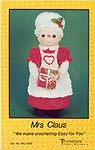 Td creations Yarn Hair Doll Mrs. Claus