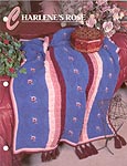 Annie's Crochet Quilt & Afghan Club, Charlene's Rose Afghan