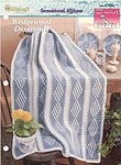 The Needlecraft Shop Crochet Collector Series: Wedgewood Diamonds Afghan