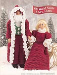 Annie's Fashion Doll Crochet Club: Old World Santa & Mrs. Claus
