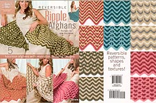 Annie's Attic Crochet Reversible Ripple Afghans