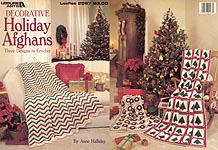 Leisure Arts Decorative Holiday Afghans (Anne Halliday)