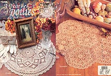 Leisure Arts A Year of Doilies Book 3