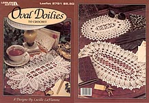 LA Oval Doilies to Crochet