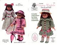 Shady Lane Crochet Victorian Wardrobe for 18- Inch Dolls