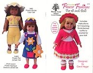 Shady Lane Crochet Flower Fashions for 18- Inch Dolls