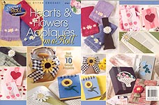 Annie's Attic Hearts & Flowers Appliques on a Roll
