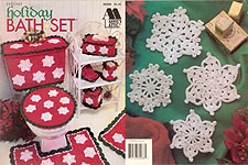 Annie's Attic Crochet Holiday Bath Set