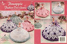 Annie's Attic Pineapple Fashion Doll Gowns