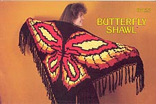 Annie's Attic Butterfly Shawl