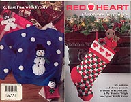 Red Heart Book 1408: Christmas Keepsakes