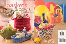 Annie's Attic Baskets & Bowls in Crochet